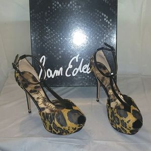 🐆Sam Edelman McKenna Platform Heels size 10M